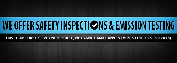 We Offer Safety Inspections